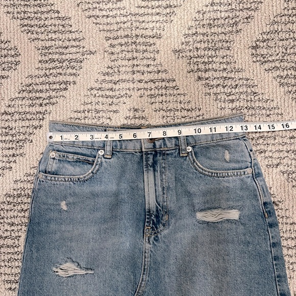 We The Free denim Mini Skirt - Picture 6 of 9